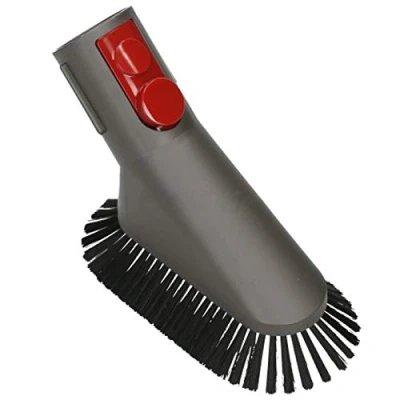 Image of SPARES2GO Quick Release Mini Soft Dusting Brush for Dyson V7 V8 V10 V11 SV10 SV11 Cordless Vacuum Cleaner