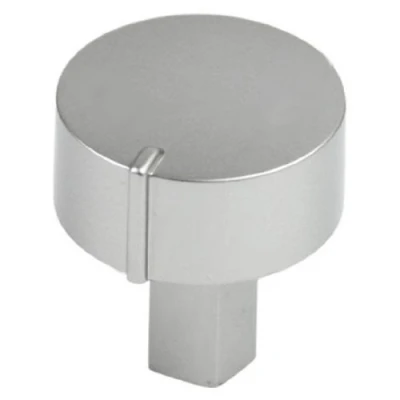 Image of Diplomat ADP Series Oven Cooker Hob Control Switch Knob (Silver)
