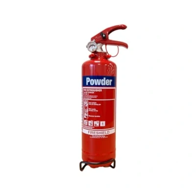 Image of 4 in 1 1kg Dry Powder Fire Extinguisher ABC FireShield for Homes, Cars and Vans