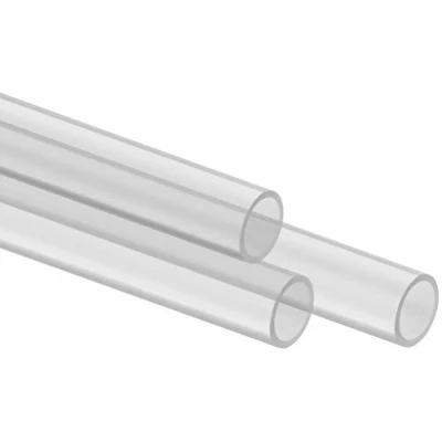 Image of Corsair Hydro X Series, XT Hardline Satin 12 mm Tubing (Straight Line PMMA Tubing, Resilient Construction, Easy to Cut) Clear