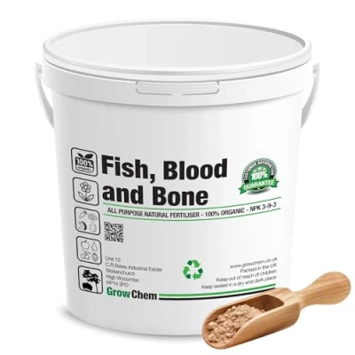 Image of Fish, Blood and Bone for Plants, 2.5Kg Bucket, Multi Purpose Plant Food Fertiliser, Organic All Garden Fertiliser