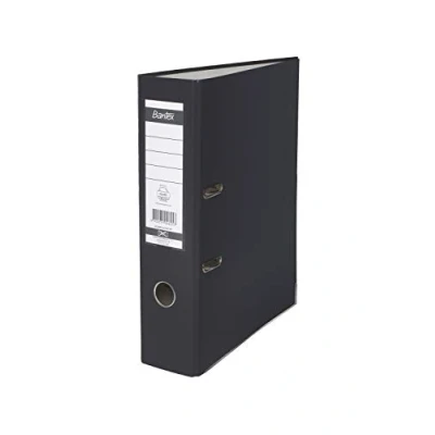 Image of Bantex A4 Folder, 8 cm Wide, 15% More Capacity Than Standard folders, Pack of 20, 100551795, Graphite