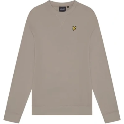 Image of Lyle &amp; Scott CREW NECK Sweatshirt, Men&#039;s, Size: Medium, Sage