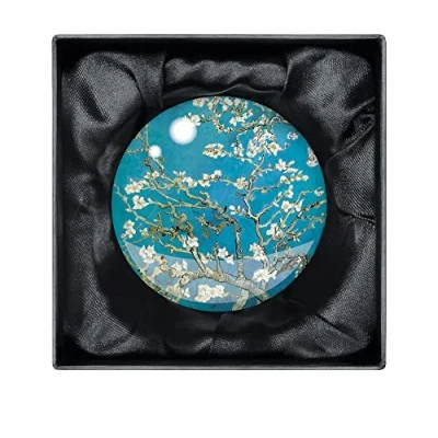 Image of Vincent Van Gogh Almond Branches in Bloom Crystal Dome Paperweight