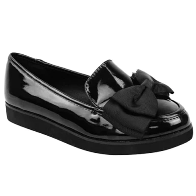Image of Womens Girls Wide E Fit Extra EE Dolly Ballerinas Work Office Loafers School Shoes Swollen Feet Comfort Support Hammer Toes Ingrown Toenails Bunions Blisters Prevention Lightweight
