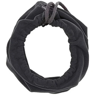 Image of Barts Unisex Fleece Col Scarf, Grey (ANTHRACITE 0019), One size (Manufacturer size: UNI)