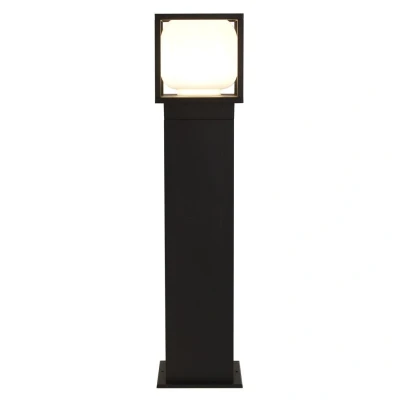 Image of Athens Outdoor 1 Light LED Post, Die Cast, Opal Shade IP54 3000K