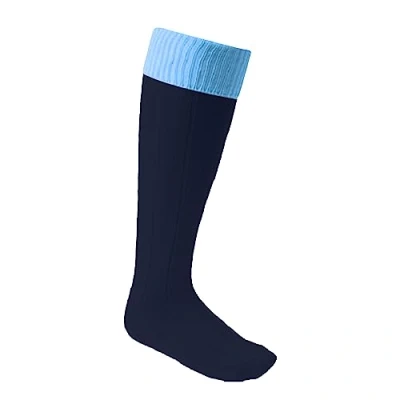 Image of Carta Sport EURO SOCK NAVY/SKY TOT (YTHS) MEDIUM 3 6«