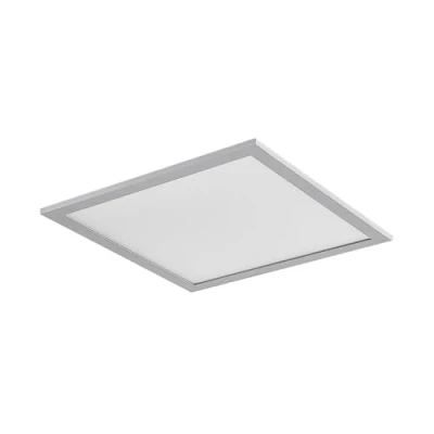 Image of Prios LED panel Gelora, 40 cm, 4,000 K, silver, aluminium
