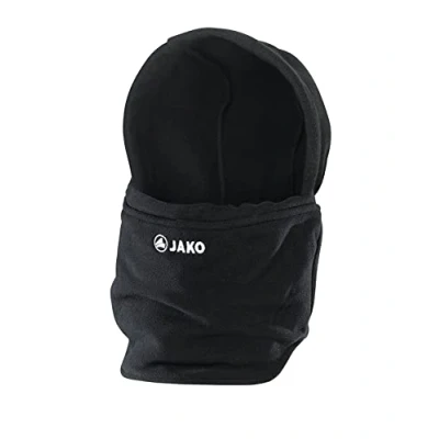 Image of JAKO Unisex&#039;s Mit Mütze Neckwarmer, Black, 02