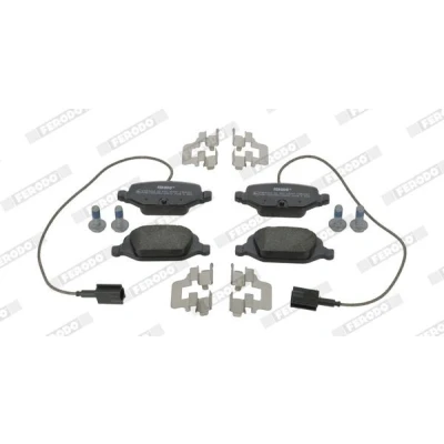 Image of 0K2A33323ZB Brake pad set FERODO PREMIER FDB4321 incl. wear warning contact with accessories FIAT: 500 Hatchback, C Convertible