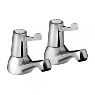 Image of Bristan VAL2 1/2 C CD Value Basin Taps, Chrome
