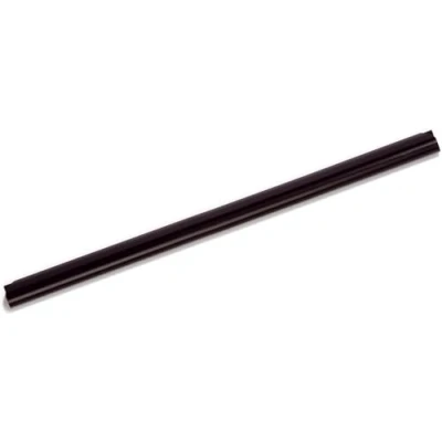Image of Durable Spine Bar A4 9mm Black Pack of 25 Piece Ideal for Binding UnPunched Documents In Seconds Holds Up To 80 Sheets