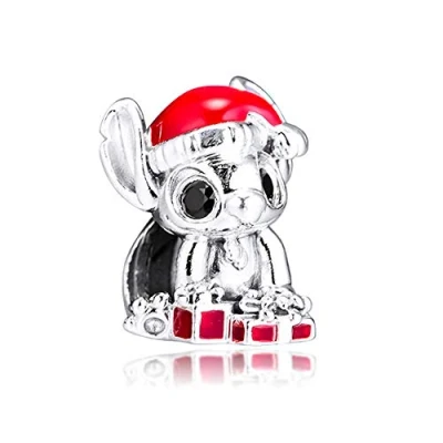Image of PANDOCCI 2019 Winter Stitch Christmas Charm Bead 925 Silver DIY Fits for Original Pandora Bracelets Fashion Jewelry