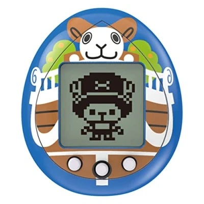 Image of TAMAGOTCHI Bandai Nano Choppertchi Going Merry Version 4cm Mini Featuring Chopper From The One Piece Manga And Anime This Keychain Virtual Pet Is A Great Of Merch