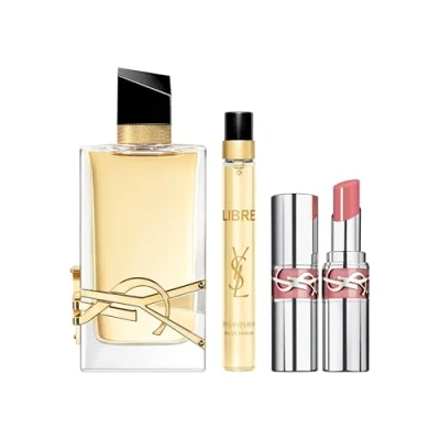 Image of Yves Saint Laurent Libre 90ml EDP Spray + 10ml 3.2G Lipstick Gift Set 2025