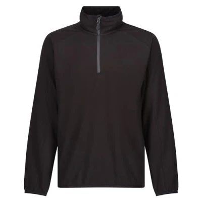 Image of Regatta Professional Lightweight Men&#039;s Black Navigate Half Zip Fleece, Size: S