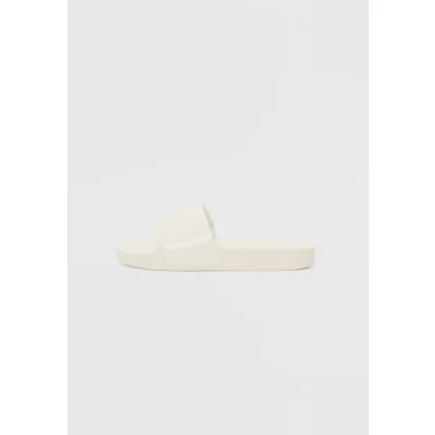 Image of Tommy Jeans Pool slides, Women&#039;s, Size: 40, Ivory shoes