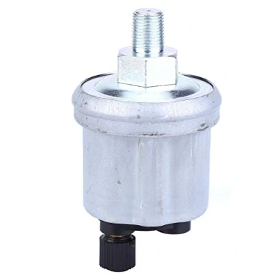 Image of Oil Pressure Sensor, 1/8&quot; NPT Thread Transducer, Car Engine Single Head Matte VDO Parameter Switch 1 10BAR