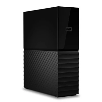 Image of WD 8TB My Book external hard drive, Desktop HDD with Password Protection, USB 3.0, SuperSpeed USB, software for device management, backup, hardware encryption, works PC and Mac, Black