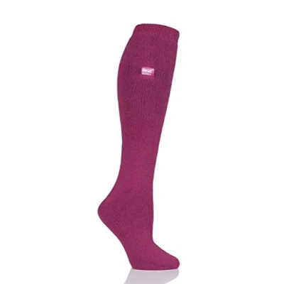 Image of 1 Pair Raspberry 1.6 TOG Lite Knee High Socks Ladies 4 8 Heat Holders