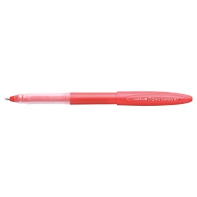 Image of Uni ball F803604 UM170 SigNo Gelstick Rollerball Pen 0.7mm Tip 0.5mm Line Red Ref 9003002 [Pack of 12]
