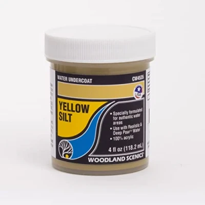 Image of Woodland Scenics CW4535 Water Undercoat Yellow Silt (118.2ml)