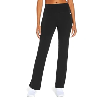 Image of Bally Total Fitness Women&#039;s Ultimate Slimming Pant Legging, Black, Large