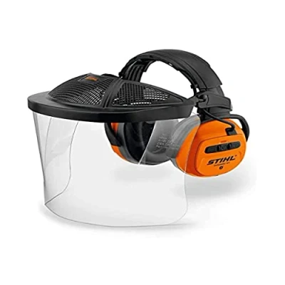 Image of Stihl 0000 884 0538 Dynamic Bt PC Ear Protection, with Polycarbonate Visor