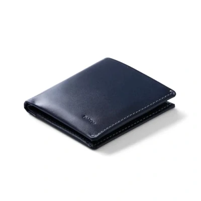 Image of Bellroy Note Sleeve, Slim Leather Wallet, RFID Editions Available (Max. 11 Cards and Cash) Navy