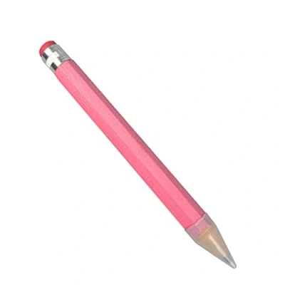 Image of Ditanpu Big Wood Pencil, Giant Pencil Jumbo With Eraser Funny Novelty Eraser, For Writing Drawing, Really School Introduction
