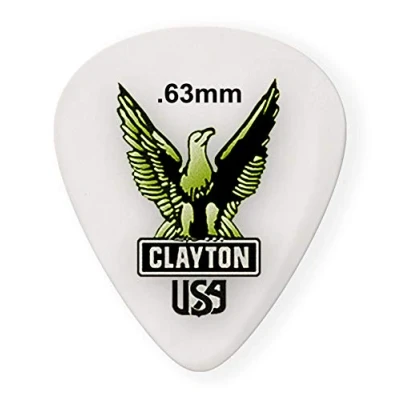 Image of Steve Clayton Acetal Guitar Picks (Pack of 12)
