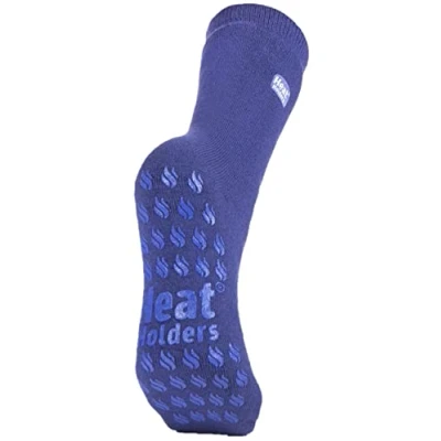 Image of 1 Pair Lavender Heat Holders Raynaud&#039;s Socks Ladies 4 8 Iomi