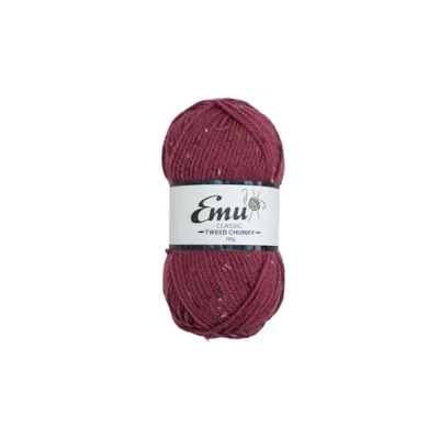 Image of Emu Classic Tweed Chunky Deep Rose (004)