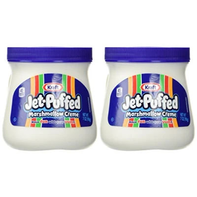 Image of Kraft Jet Puffed Marshmallow Creme Spread, 7oz (Pack of 2) by N/A