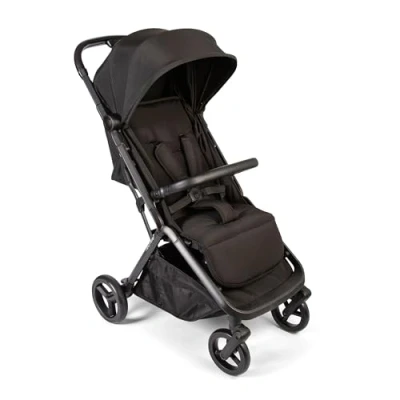 Image of Push Me Astro Stroller with Auto Compact Fold Black (105 cm x 54 84cm)