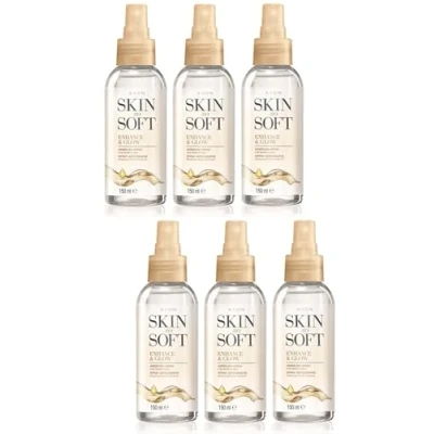 Image of 6 x SKIN SO SOFT ENHANCE &amp; GLOW AIRBRUSH SPRAY MEDIUM 150ml