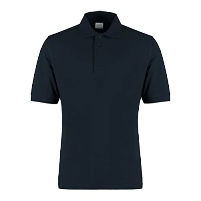 Image of Kustom Kit Men&#039;s Superwash Cotton Klassic Polo Shirt, Navy, LGE
