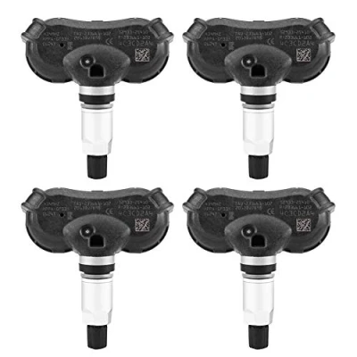 Image of Tire Pressure Monitoring Sensor,52933 2S410 4 pcs Car TPMS tyre valve type Sensor system