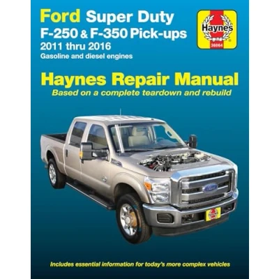 Image of Ford Super Duty F 250,F 350,2WD, 4WD, Gas &amp; Diesel Pick ups (11 16) (Paperback)