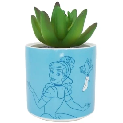 Image of Disney Plant Pot, Stoneware, Blue, 150ml