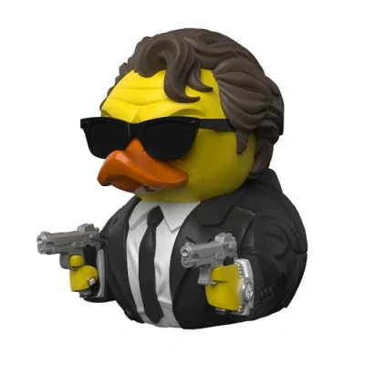 Image of TUBBZ First Edition: Reservoir Dogs Mr. White Cosplaying Rubber Duck Vinyl Figure