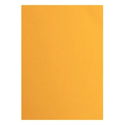 Image of Florence Cardstock Textured Coloured Card Making Supplies A4 Orange 10 Sheets Paper for Scrapbooking, Making, Die Cutting and Crafts 216 GSM Grapefruit