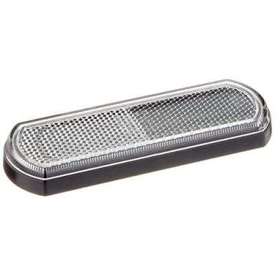 Image of ShapelineTech Reflex Reflector HELLA 8RA 013 403 011 rectangular white Front