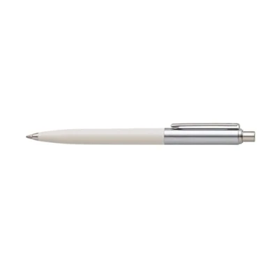 Image of Sheaffer Sentinel Refillable Ballpoint Pen, White Resin Finish, Brushed Chrome appointments