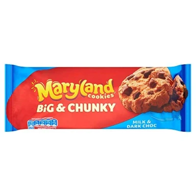 Image of Maryland Big &amp; Chunky Milk Dark Choc Chunk Cookies, 180g