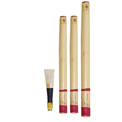 Image of Great Highland Bagpipe Cane Drone Reed Set/Scottish Reeds/Bagpipe Pipe Chanter