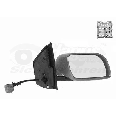 Image of 6Q0857522C, 6Q0857538AGRU, 6Q1857508G, 6Q1857508G01C, 6Q1857508G6Q0857538A Wing mirror VAN WEZEL 5827808 VOLKSWAGEN: Polo IV Hatchback