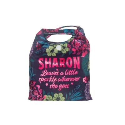Image of History &amp; Heraldry Personalised Sparkle Shopper Bag (Sharon)