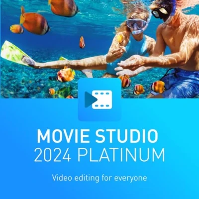 Image of MAGIX Movie Studio 2024 Platinum: Creative Video editing for everyone program editor Windows 10/11 PCs 1 PC license